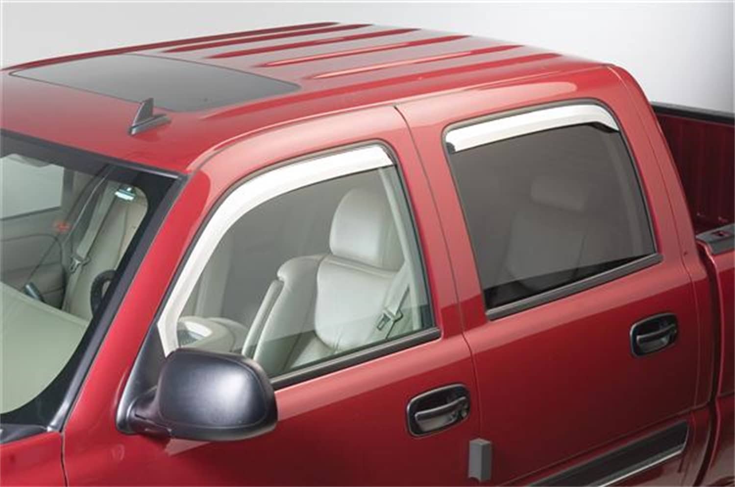 Putco 480137 ELEMENT WINDOW VISORS 09-18 RAM 1500/19-26 CLASSIC CREW/10-26 2500/3500 CREW/MEGA CAB Putco 480137