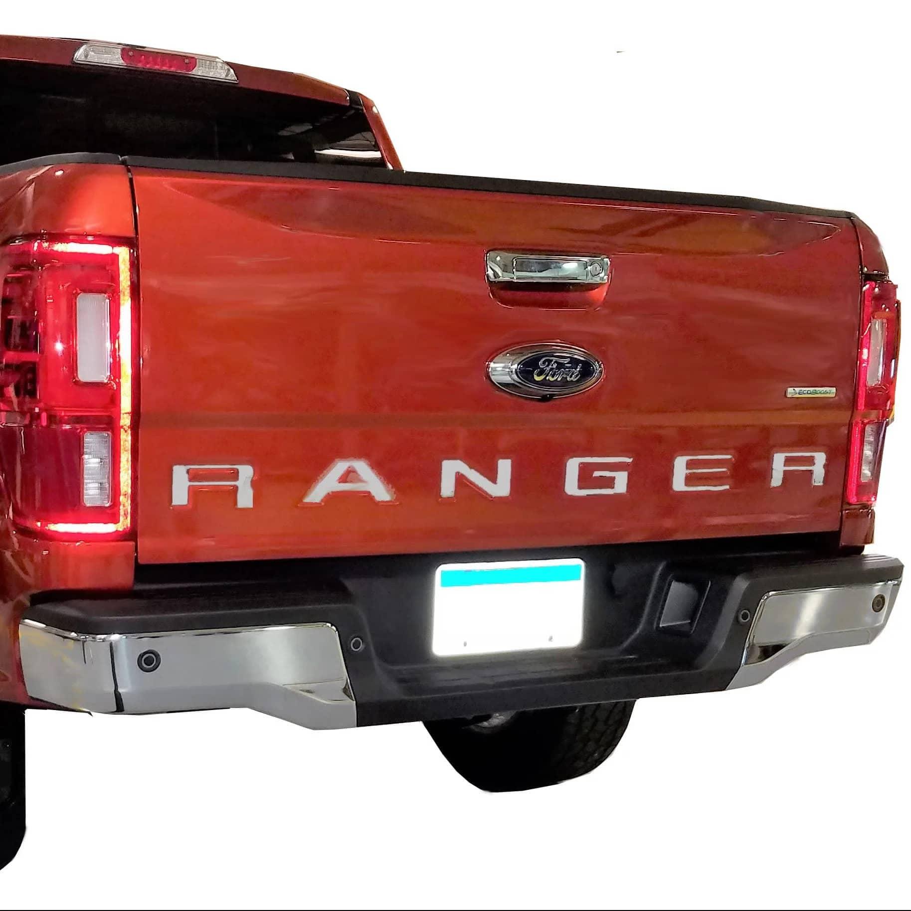 Putco 55554FD SS RANGER LETTERS REAR 19-23 RANGER Putco 55554FD