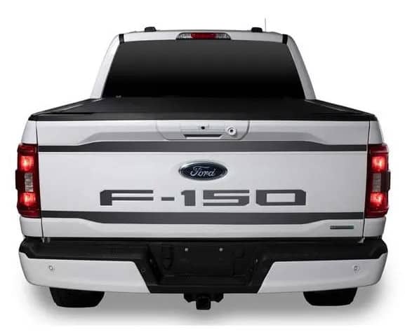 Putco 55559BPFD BLACK PLATINUM F150 TAILGATE LETTERS 21-26 F150 Putco 55559BPFD