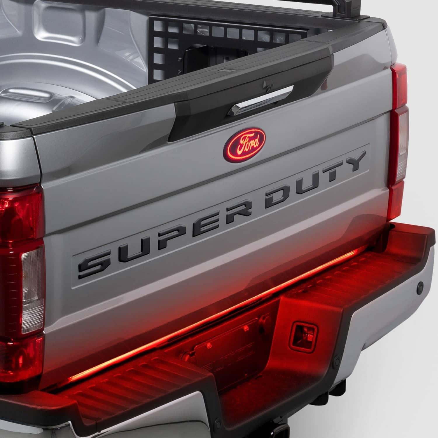 Putco 55561BPFD BLACK TAILGATE LETTERS 23-26 SUPER DUTY Putco 55561BPFD