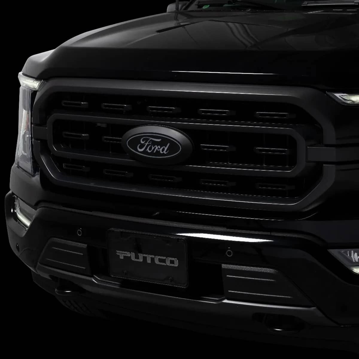 Putco 92609 LED FRONT EMBLEM 24-26 F150 W/CAMERA CUTOUT & WASHER Putco 92609