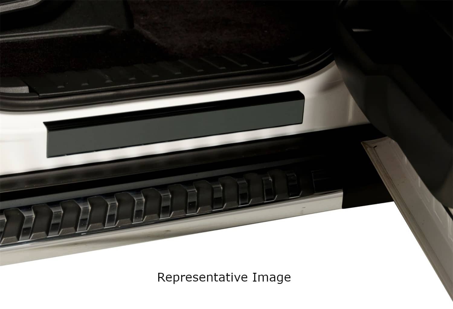 Putco 95183BP BLACK PLATINUM DOOR SILL SET 19-26 GM 1500 / 20-26 HD CREW CAB Putco 95183BP