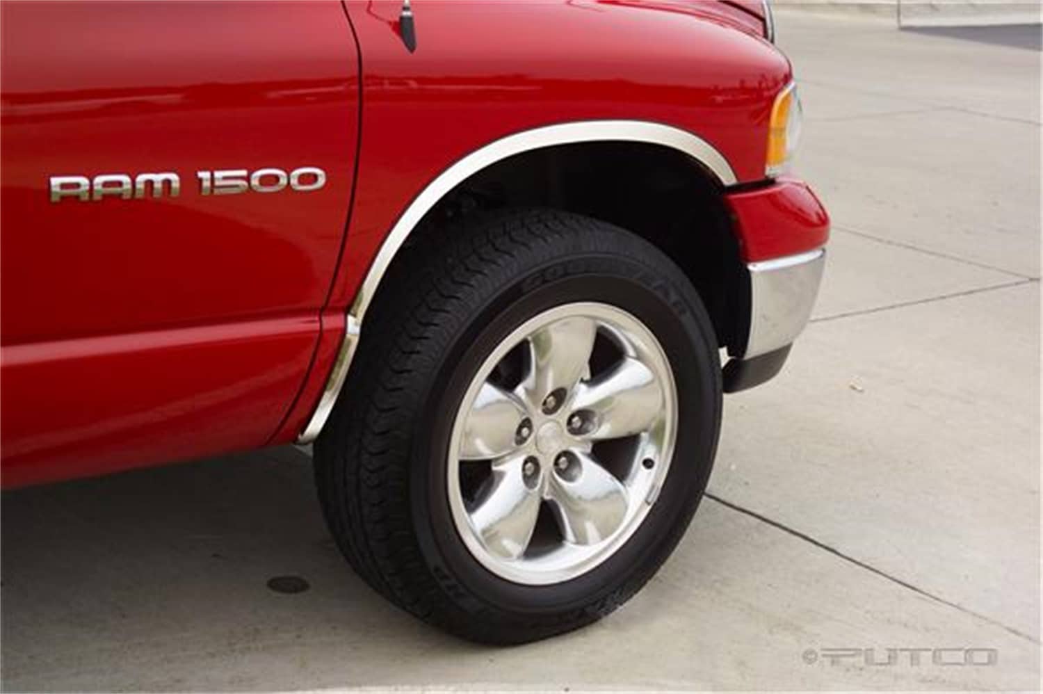 Putco 97301 S/S WHEEL TRIM DODGE RAM 02-08 1500/03-09 2500/3500 Putco 97301