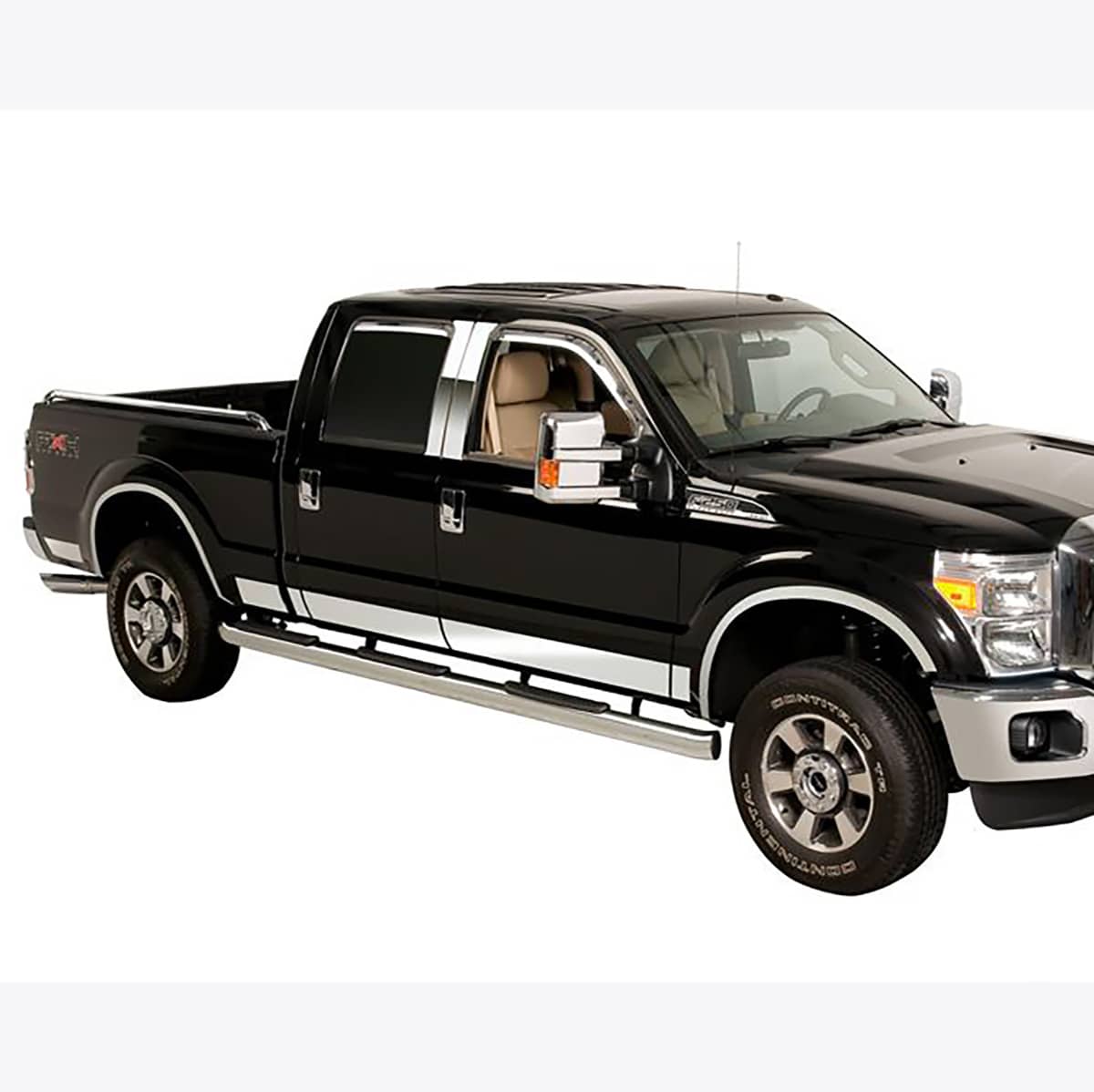 Putco 9751452 PREMIUM SS ROCKER PANELS KIT 11-16 FORD S/DUTY 6'9 10PC Putco 9751452