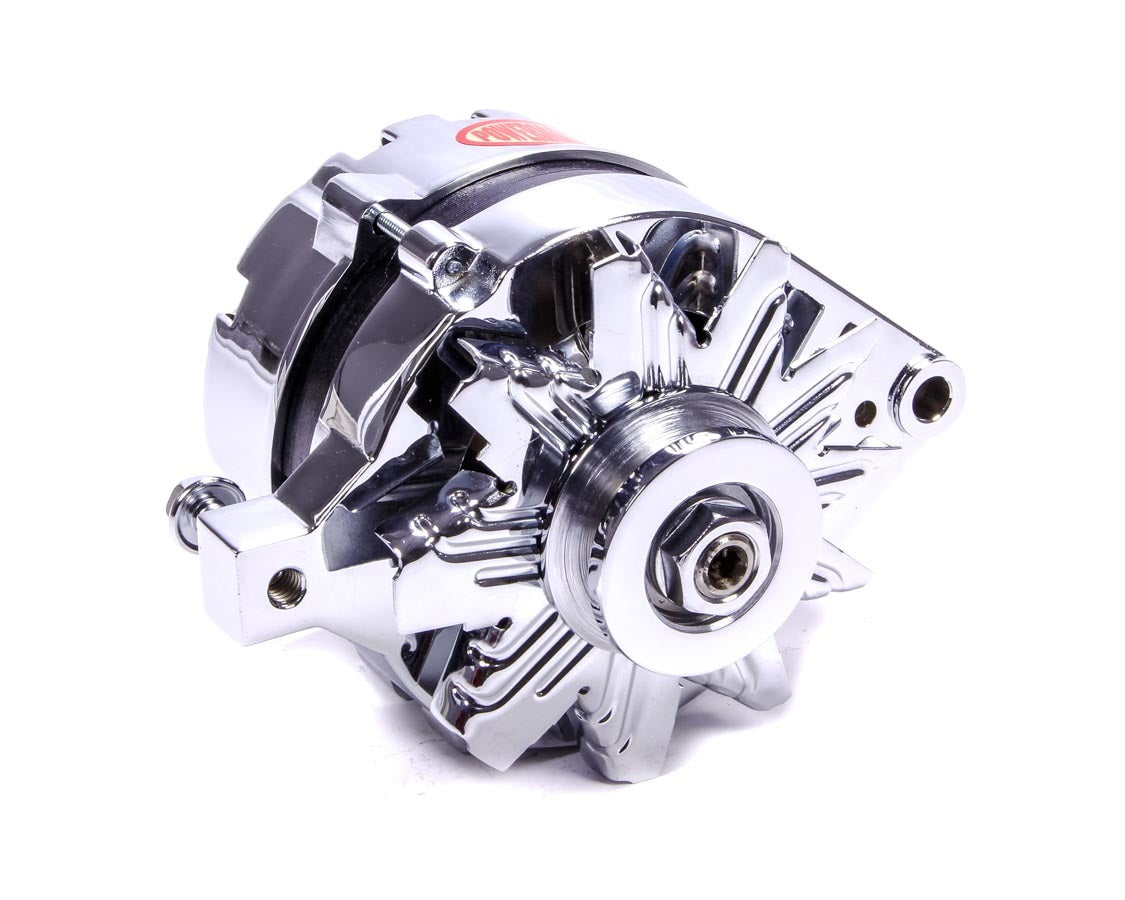 Power Master 17078 Chrome Ford Alternator 75 Amp Power Master 17078