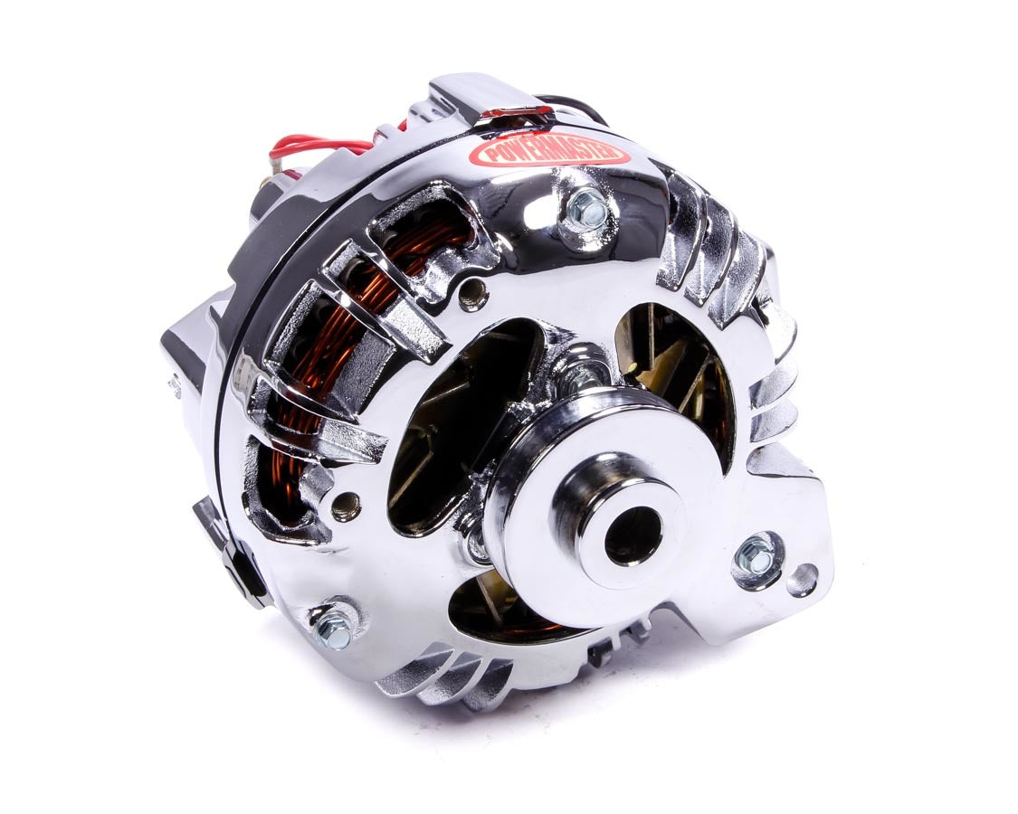 Power Master 175191 Chrome Mopar 95amp Alter Single Groove Pulley Power Master 175191