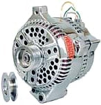 Power Master 177711 Ford 3G 140 Amp Alterntr Chrome  1-Wire Power Master 177711