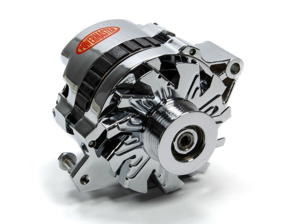 Power Master 17802 GM TPI Chrome Alternator 105 Amp Power Master 17802