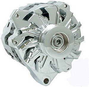 Power Master 27861 Polished GM Alternator 105 Amp W/Serpentine Pul Power Master 27861