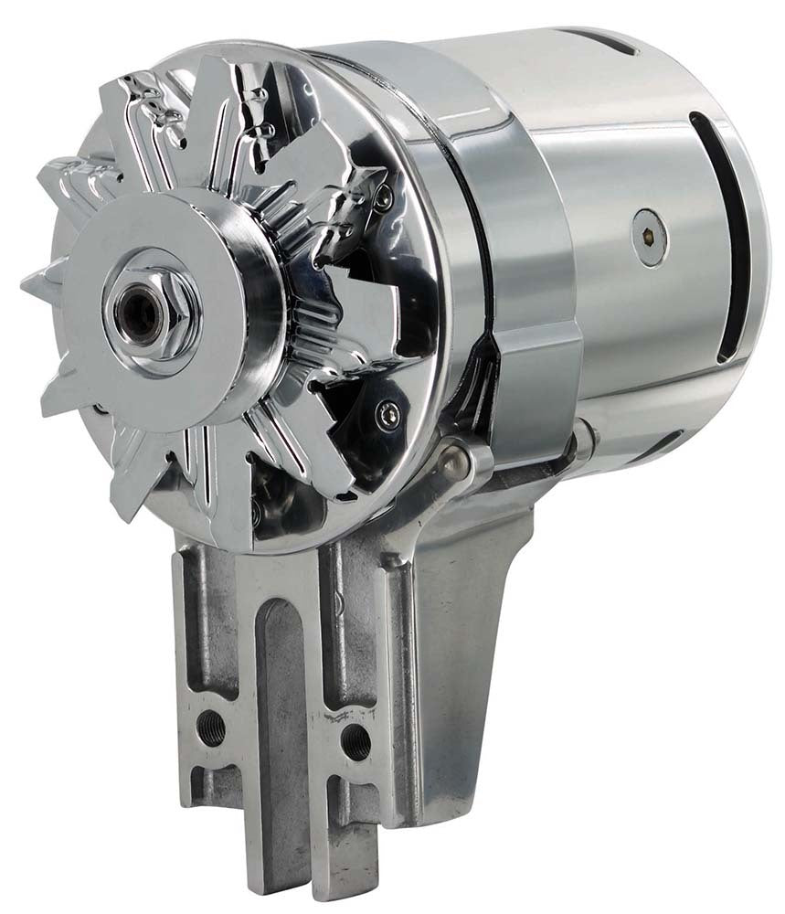 Power Master 282021 49-53 Ford Flathead Power Gen Alt Polished Power Master 282021
