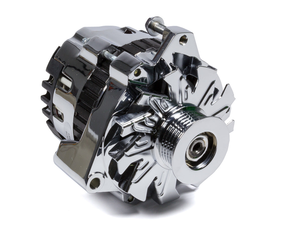 Power Master 37861 Chrome GM CS130 140 Amp Alternator Power Master 37861