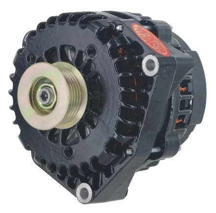 Power Master 58237 220amp Alternator GM AD 244 Style w/Black Finish Power Master 58237