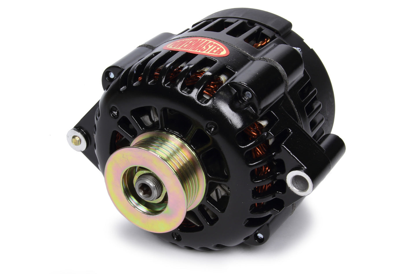 Power Master 58414 165amp Alternator GM AD 230 Style w/Black Finish Power Master 58414