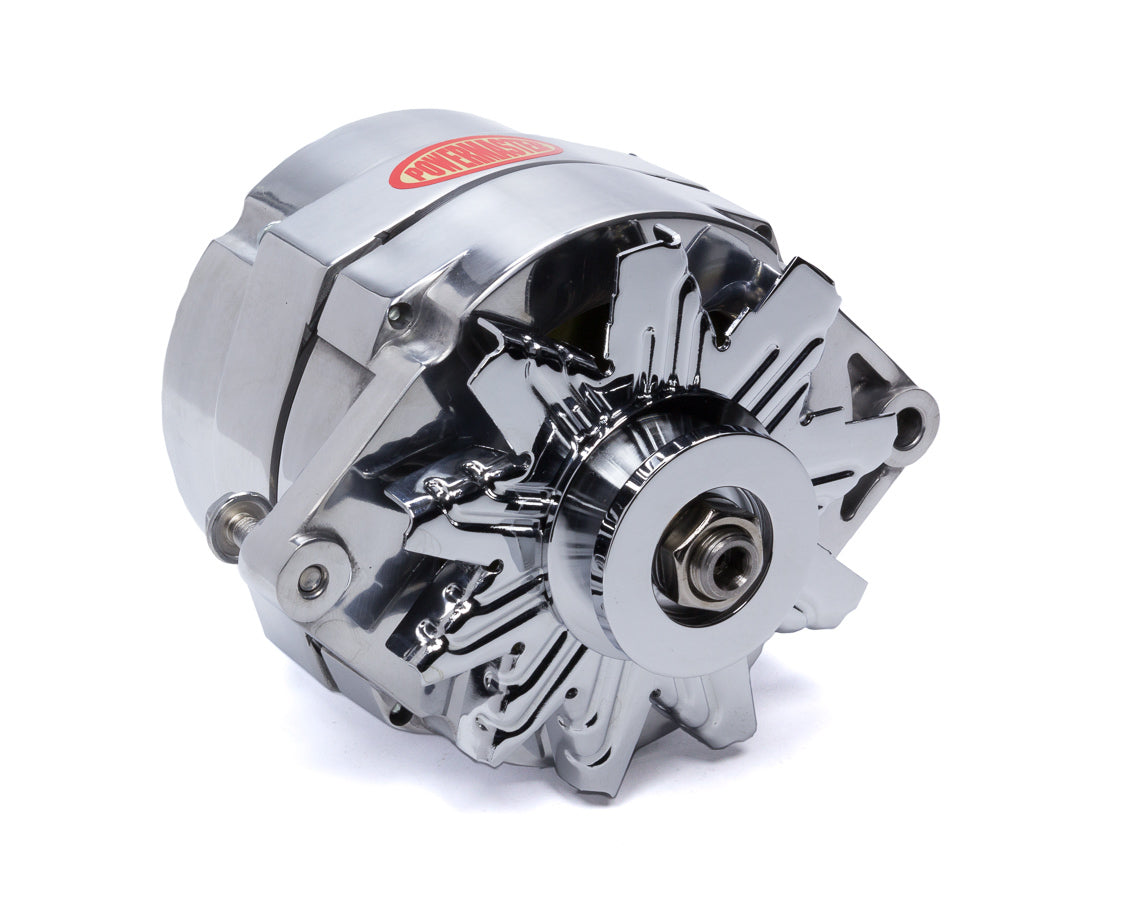 Power Master 67127 Alternator GM 10SI  1V- Pulley 100 Amp Polished Power Master 67127