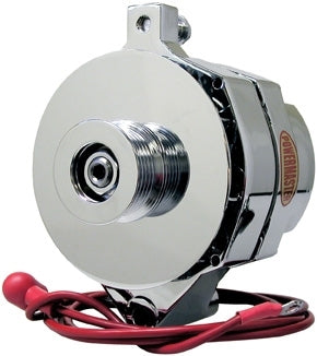 Power Master 8-37140 Chrome Ford 150 amp Upgrade Alternator Power Master 8-37140