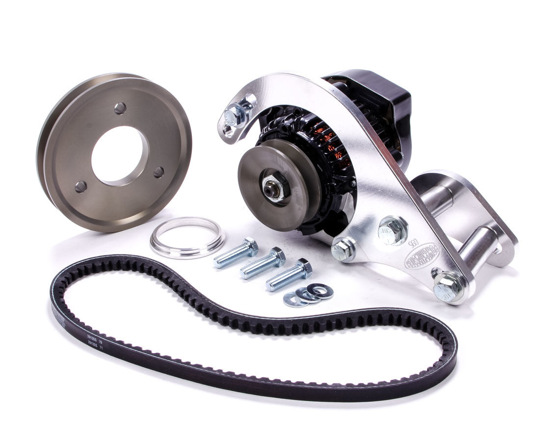 Power Master 8-895 BBC Low Mount Alt. Kit w/8162 Power Master 8-895