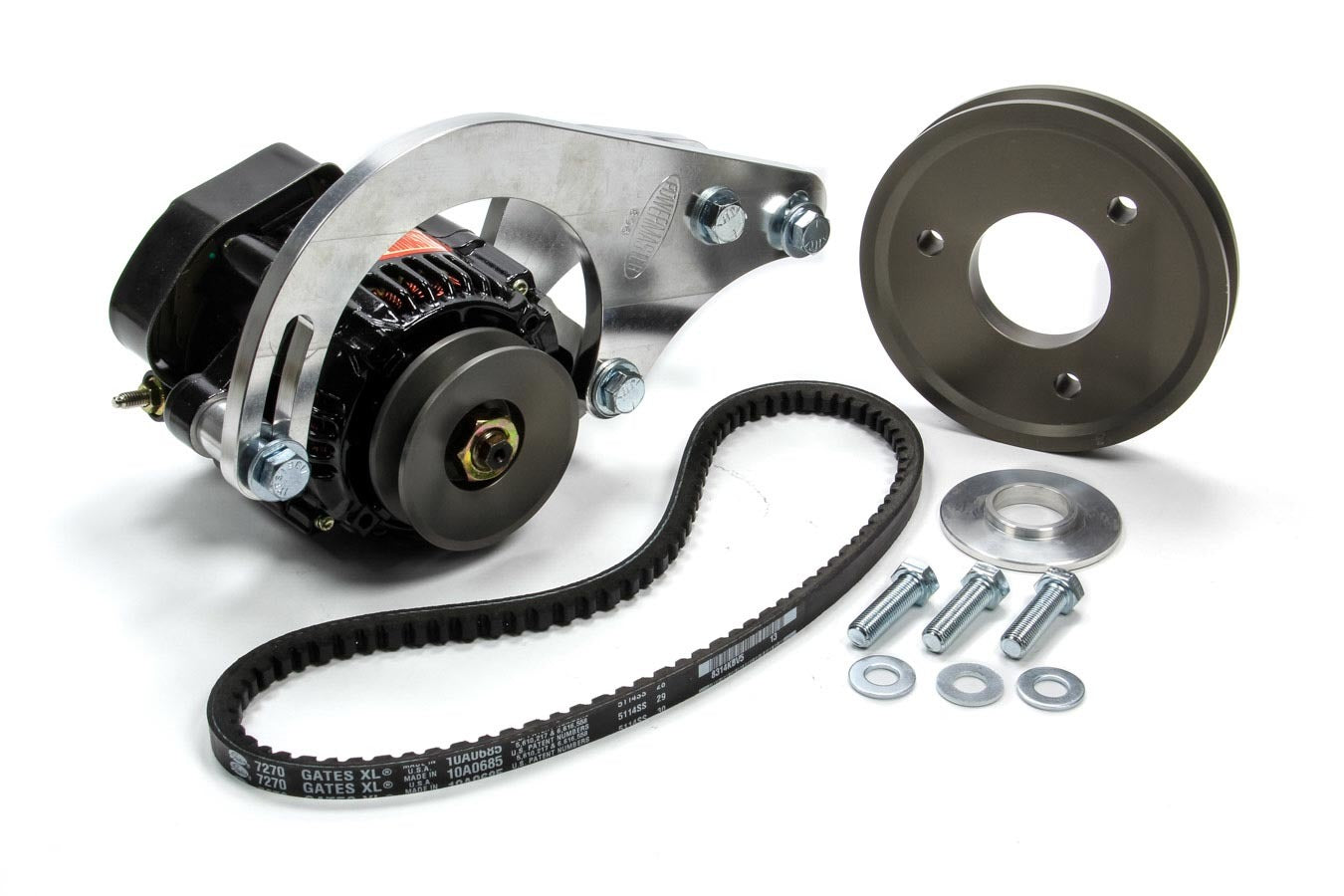 Power Master 8-896 SBC Low Mount Alt. Kit w/8162 Power Master 8-896