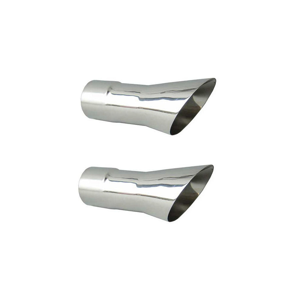 Pypes Performance exhaust EVT34 68-72 2.5in Olds 442 Trumpet Exhaust Tips Pypes Performance exhaust EVT34