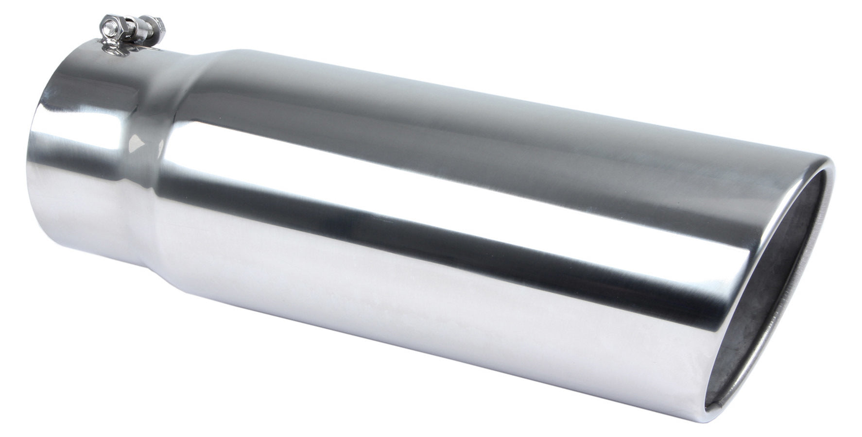 Pypes Performance exhaust EVT506-18 Exhaust Tip 5in x 6in 18in L Polished Bolt-on Pypes Performance exhaust EVT506-18