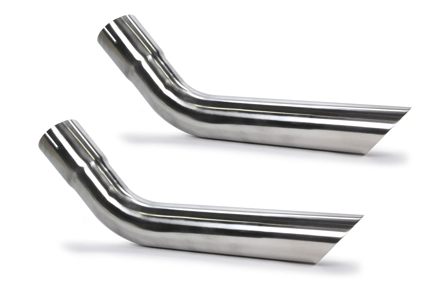 Pypes Performance exhaust EVT58 Exhaust Tips Slip Fit 2.5in Pair (Long) Pypes Performance exhaust EVT58