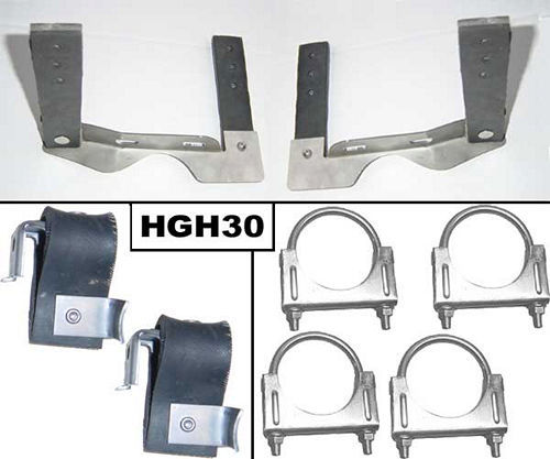 Pypes Performance exhaust HGH30 2.5in GTO Stainless Hang er Kit Pypes Performance exhaust HGH30