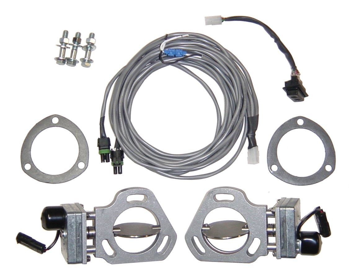 Pypes Performance exhaust HVE10 Exhaust Cutout Kit Dual 2.5in & 3in Pair Pypes Performance exhaust HVE10