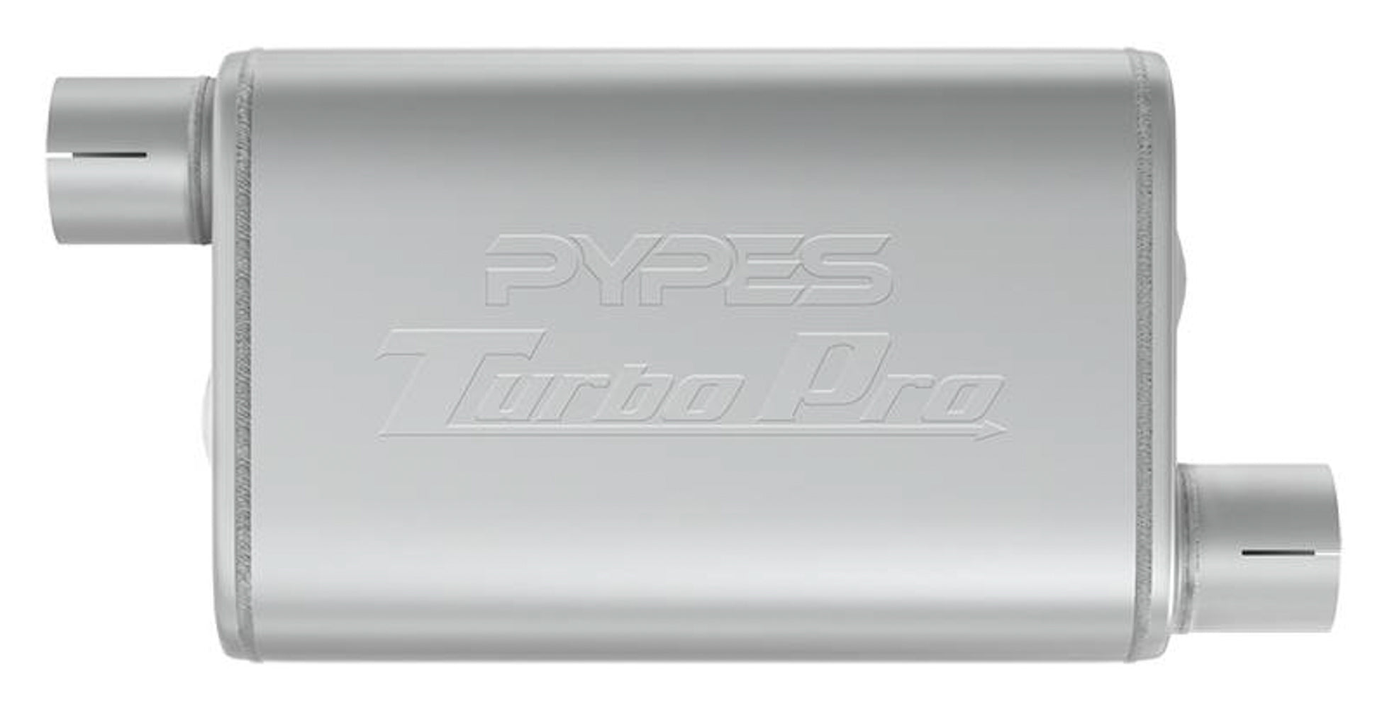 Pypes Performance exhaust MVT10 Turbo Pro Muffler 2.5in Offset In/Out Pypes Performance exhaust MVT10