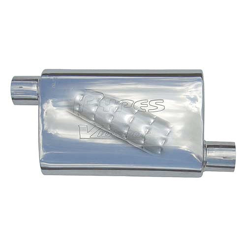 Pypes Performance exhaust MVV10 Violater Muffler 2.5in Offset/Offset Each Pypes Performance exhaust MVV10