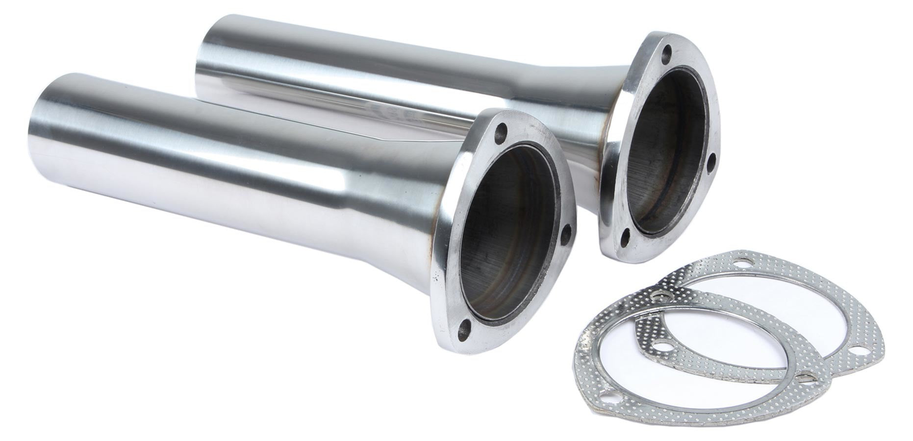 Pypes Performance exhaust PVR19S Collector Reducers Pair 3.5in to 2.5in Stainless Pypes Performance exhaust PVR19S