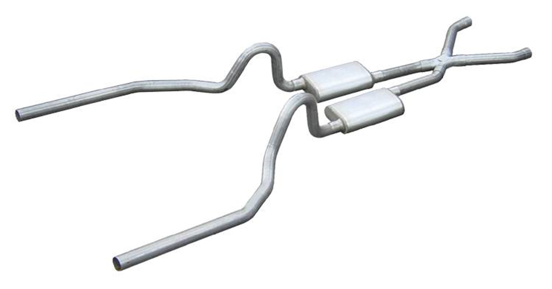 Pypes Performance exhaust SFM03T 65-70 Mustang Crossmembe r Back Exhaust 2.5in Pypes Performance exhaust SFM03T