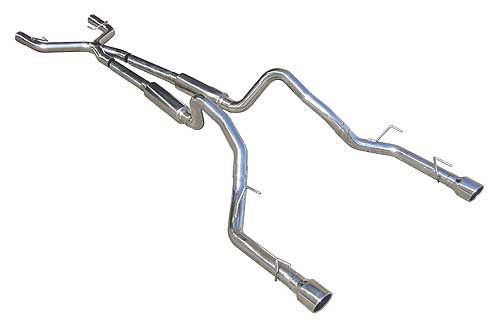 Pypes Performance exhaust SFM69 05-10 Mustang 4.0L 2.5in Cat Back Exhaust System Pypes Performance exhaust SFM69