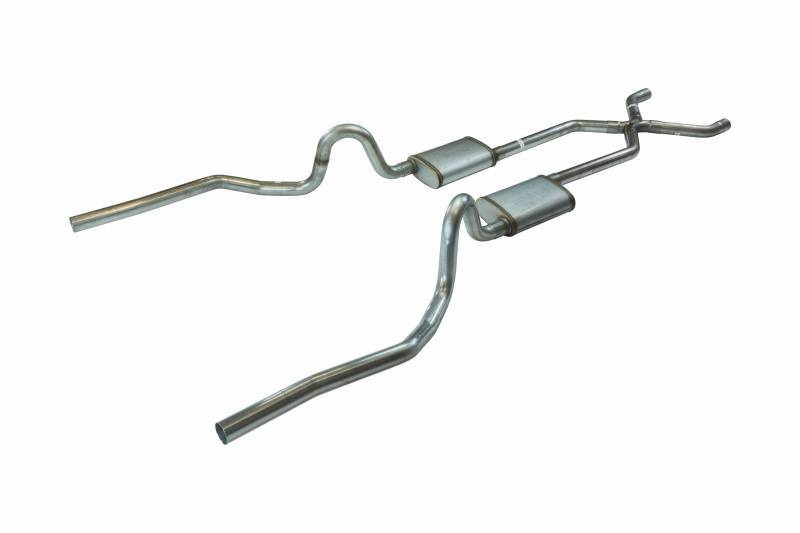 Pypes Performance exhaust SGA12S 70-71 Pontiac GTO Cross member Back Exhaust Kit Pypes Performance exhaust SGA12S