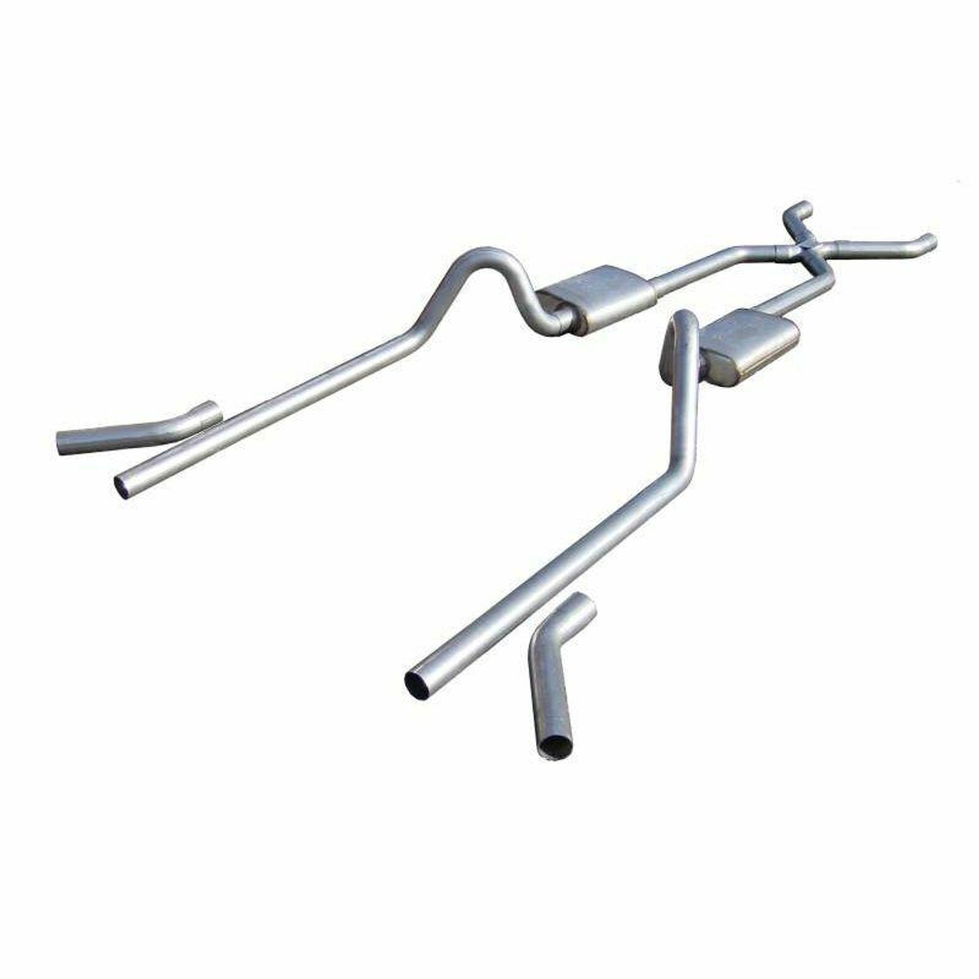 Pypes Performance exhaust SGC19S 55-57 Chevy 2.5 Exhaust Pocket Kit w/X-Pipe Pypes Performance exhaust SGC19S