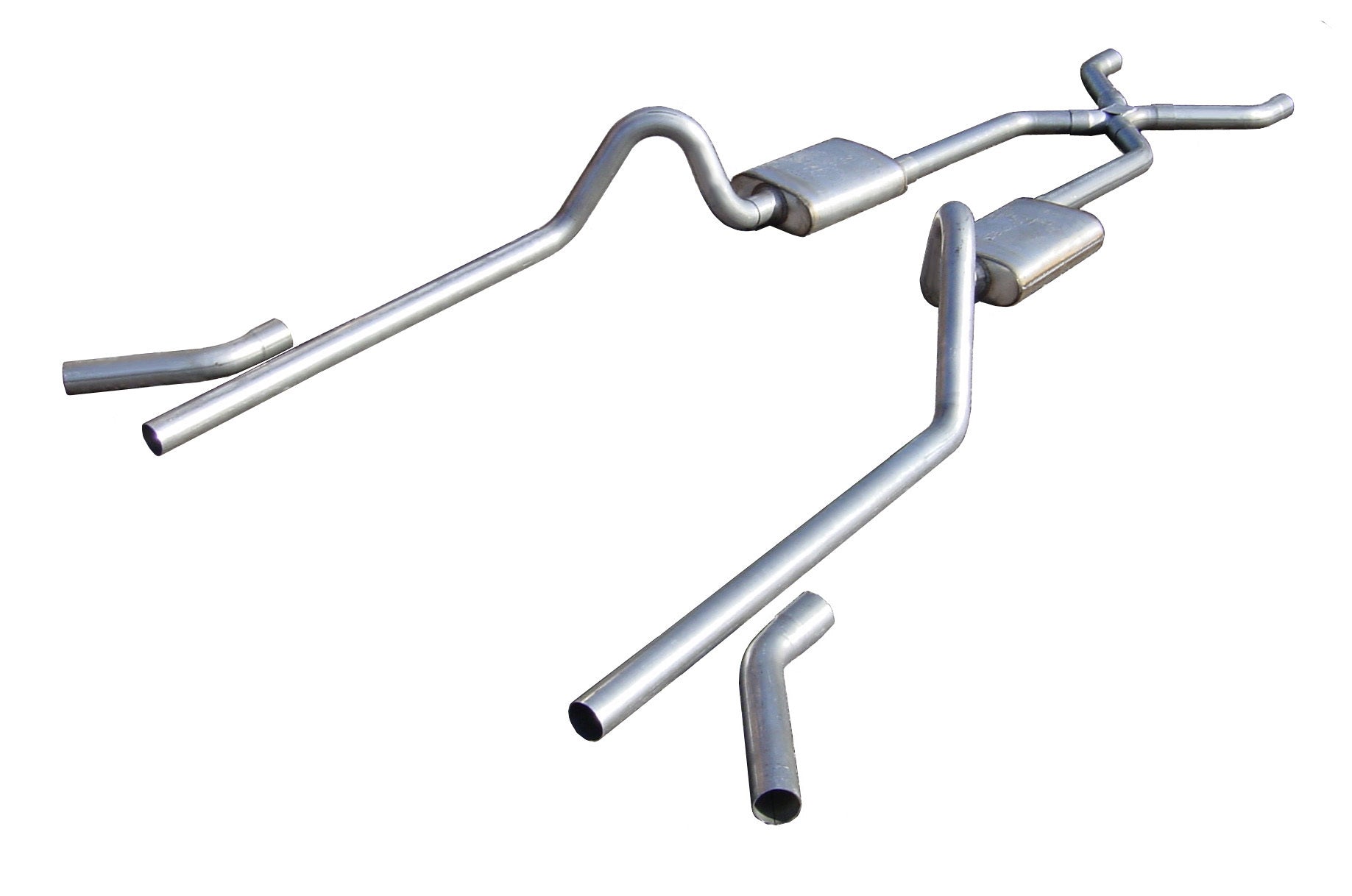 Pypes Performance exhaust SGC40S 55-57 Chevy H-Bomb Crossmember Back Exhaust Pypes Performance exhaust SGC40S