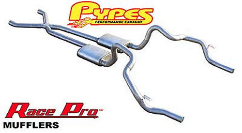 Pypes Performance exhaust SGF11R 70-74 F-Body 2.5in Exhau st System w/X-Pipe Pypes Performance exhaust SGF11R