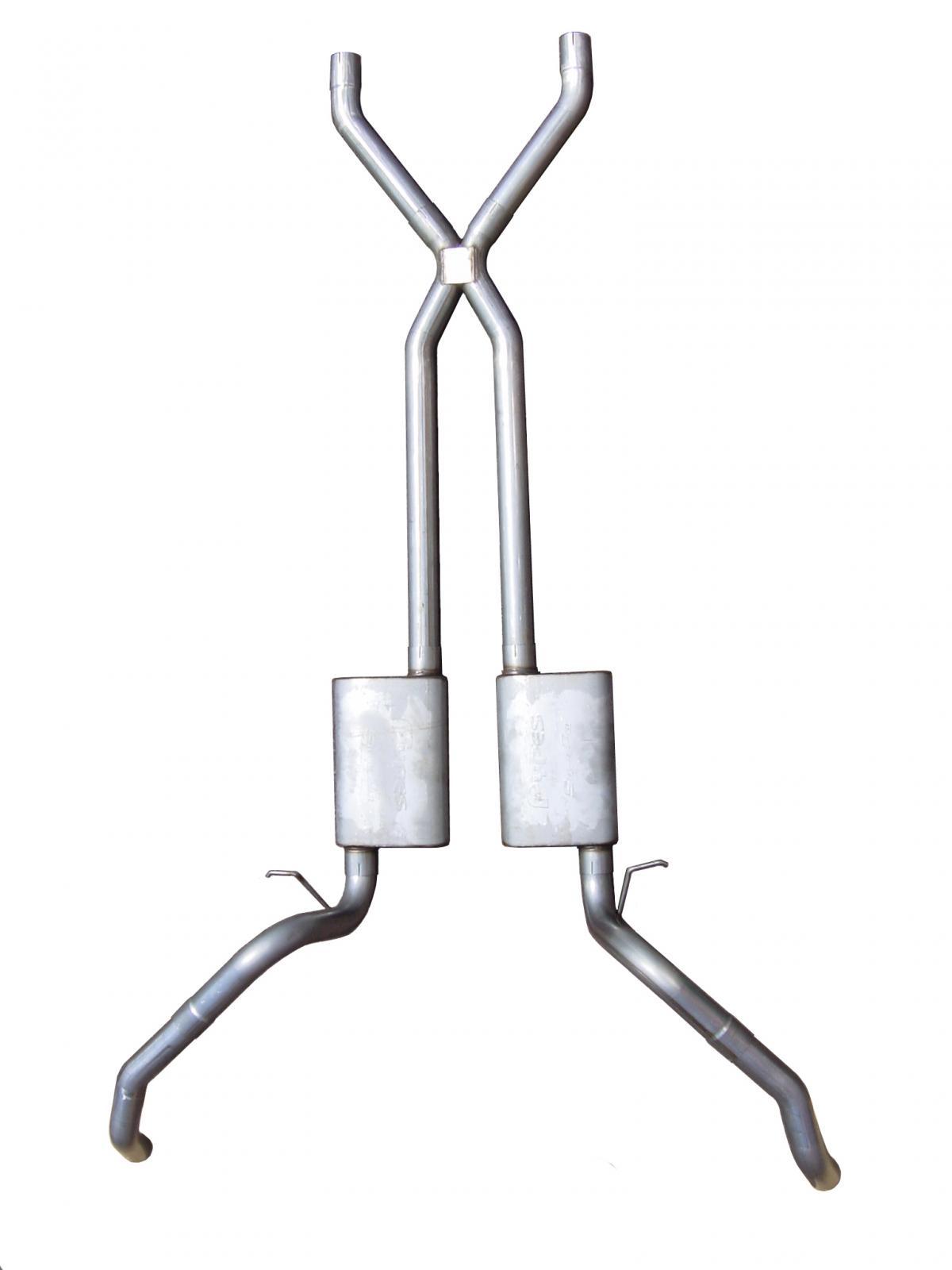 Pypes Performance exhaust SGF60R 67-69 F-Body Crossmember Back Exhaust Pypes Performance exhaust SGF60R