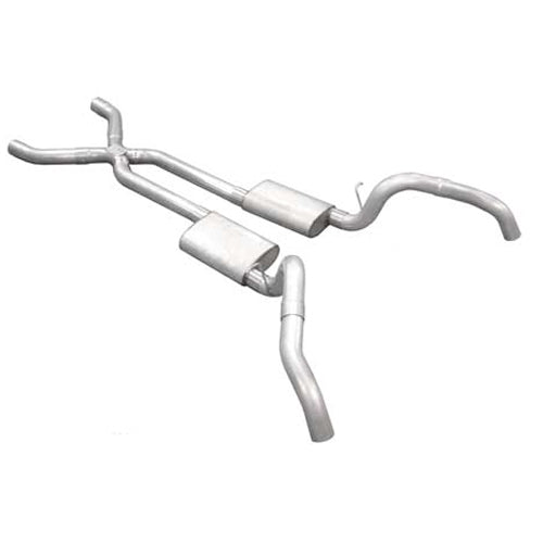 Pypes Performance exhaust SGF60S 67-69 Camaro V8 2.5in Exhaust System w/X-Pipe Pypes Performance exhaust SGF60S