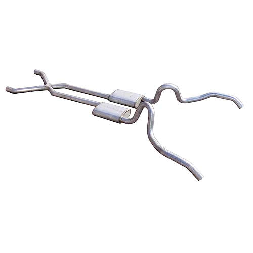 Pypes Performance exhaust SGN10S 62-67 Nova 2.5in Exhaust System w/X-Pipe Pypes Performance exhaust SGN10S