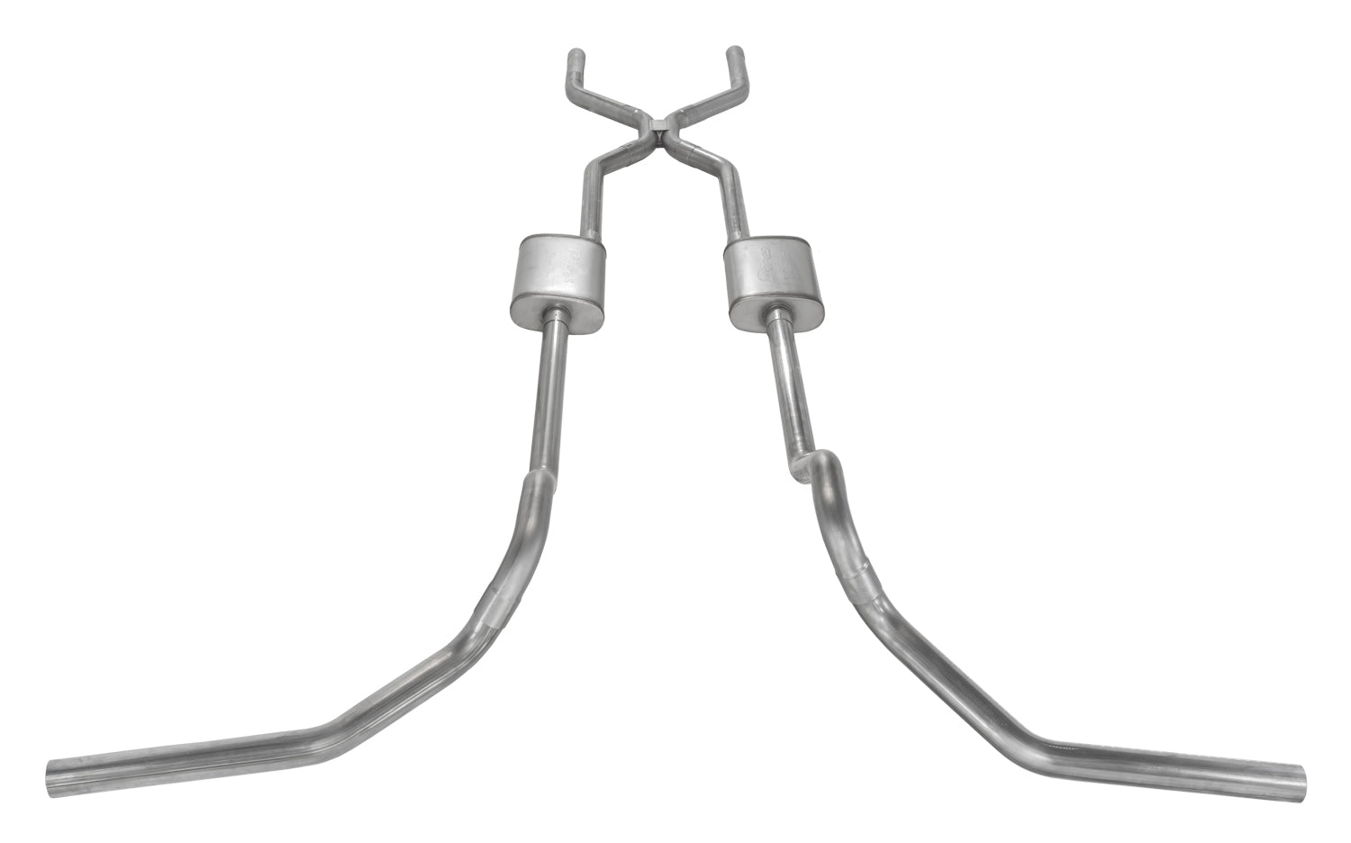 Pypes Performance exhaust SGT78R 67-74 GM P/U Crossmember Back Exhaust Pypes Performance exhaust SGT78R