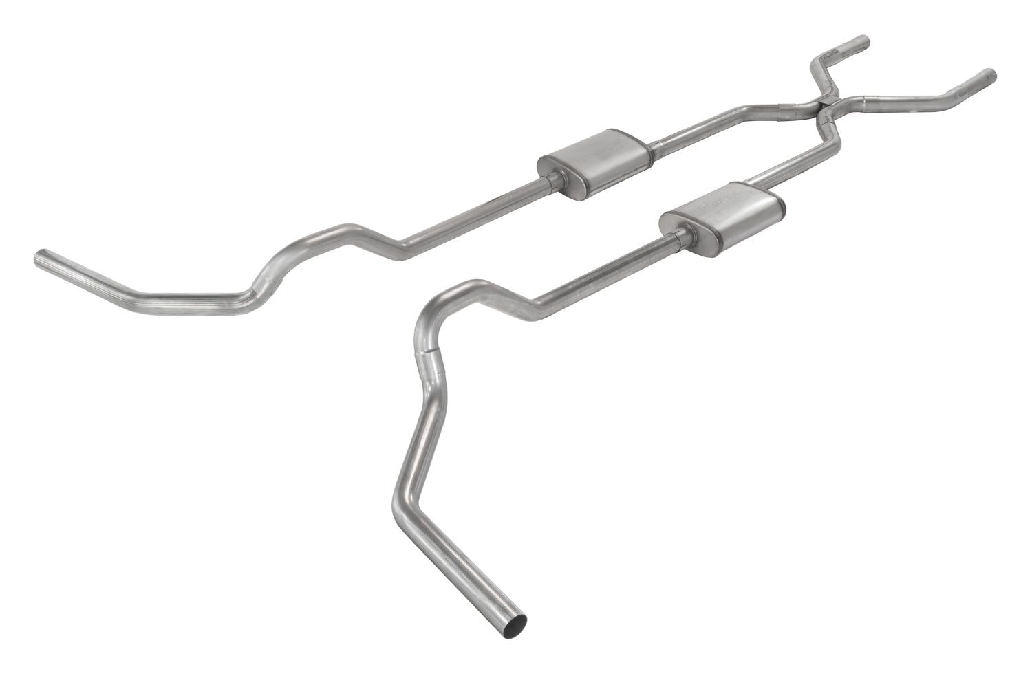 Pypes Performance exhaust SGT78V 67-74 GM P/U Crossmember Back Exhaust Pypes Performance exhaust SGT78V