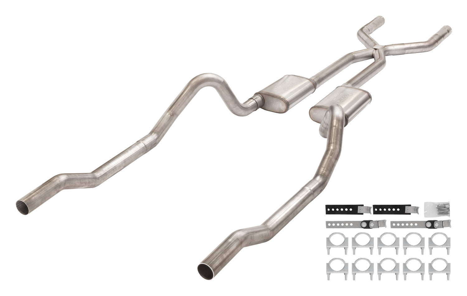 Pypes Performance exhaust SMB13R 66-74 Mopar B-Body Crossmember Back Exhaust Pypes Performance exhaust SMB13R