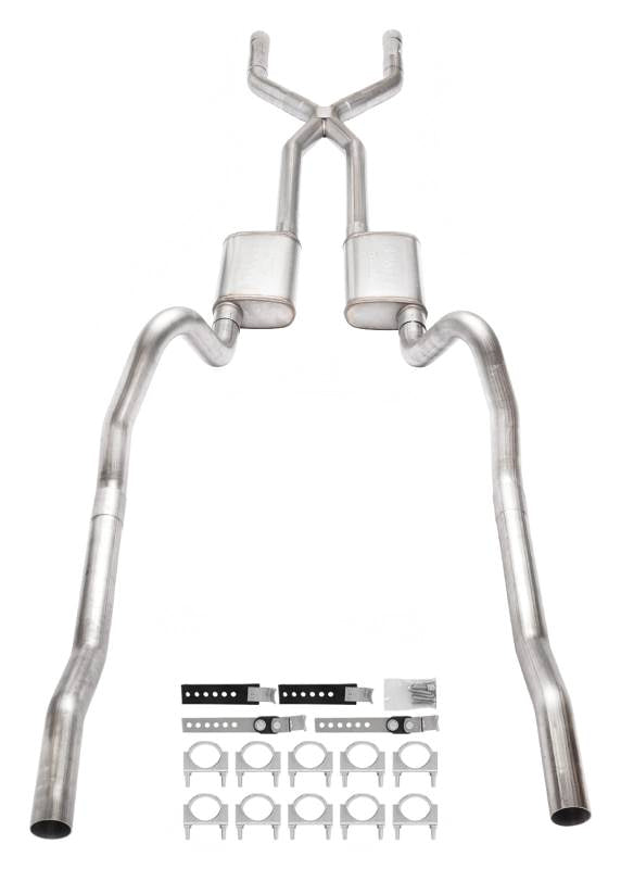 Pypes Performance exhaust SMB13S 66-74 Mopar B-Body Crossmember Back Exhaust Pypes Performance exhaust SMB13S