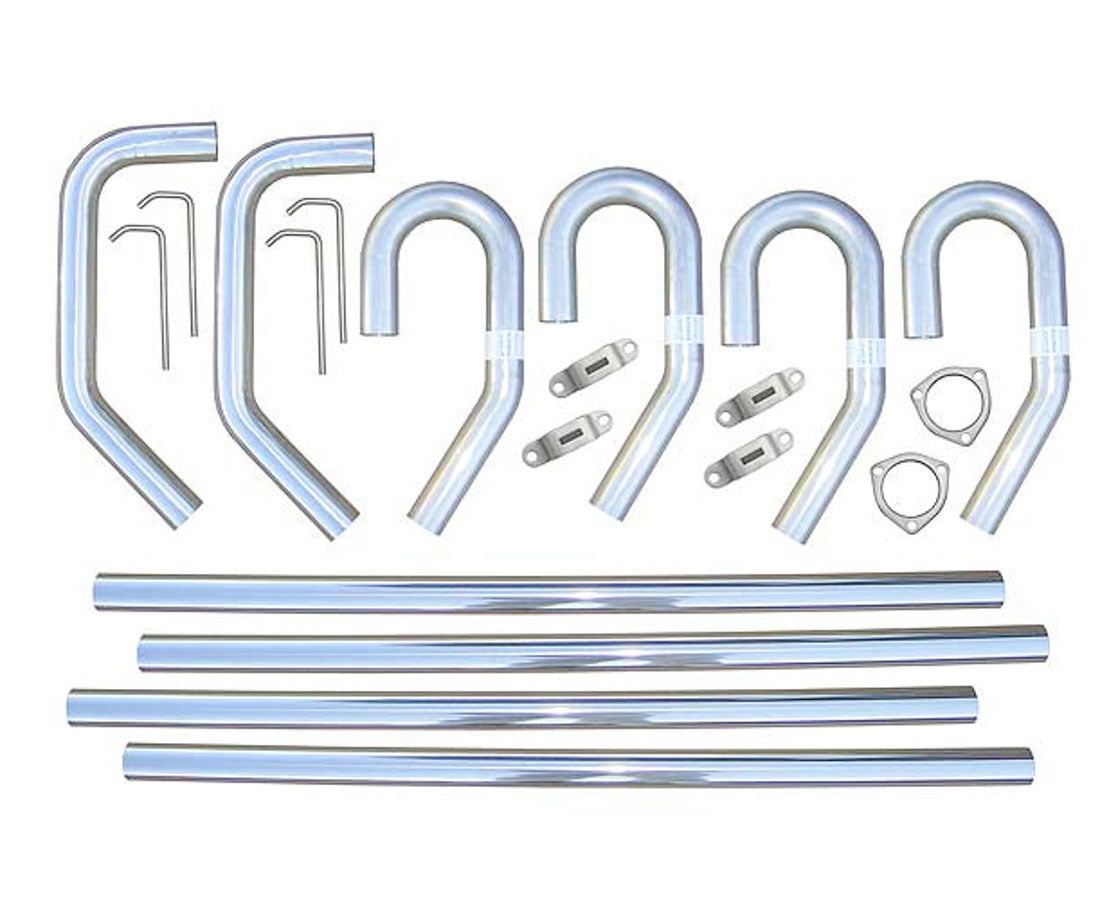 Pypes Performance exhaust SVV10 SS Builders Kit 2.5in Exhaust w/o X-Pipe Pypes Performance exhaust SVV10