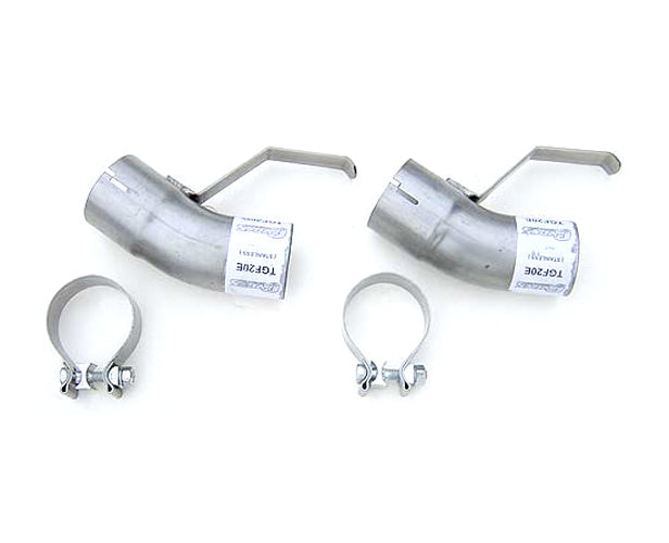 Pypes Performance exhaust TGF20E Tailpipe Splitter Adaptr 2.5in Pair Pypes Performance exhaust TGF20E