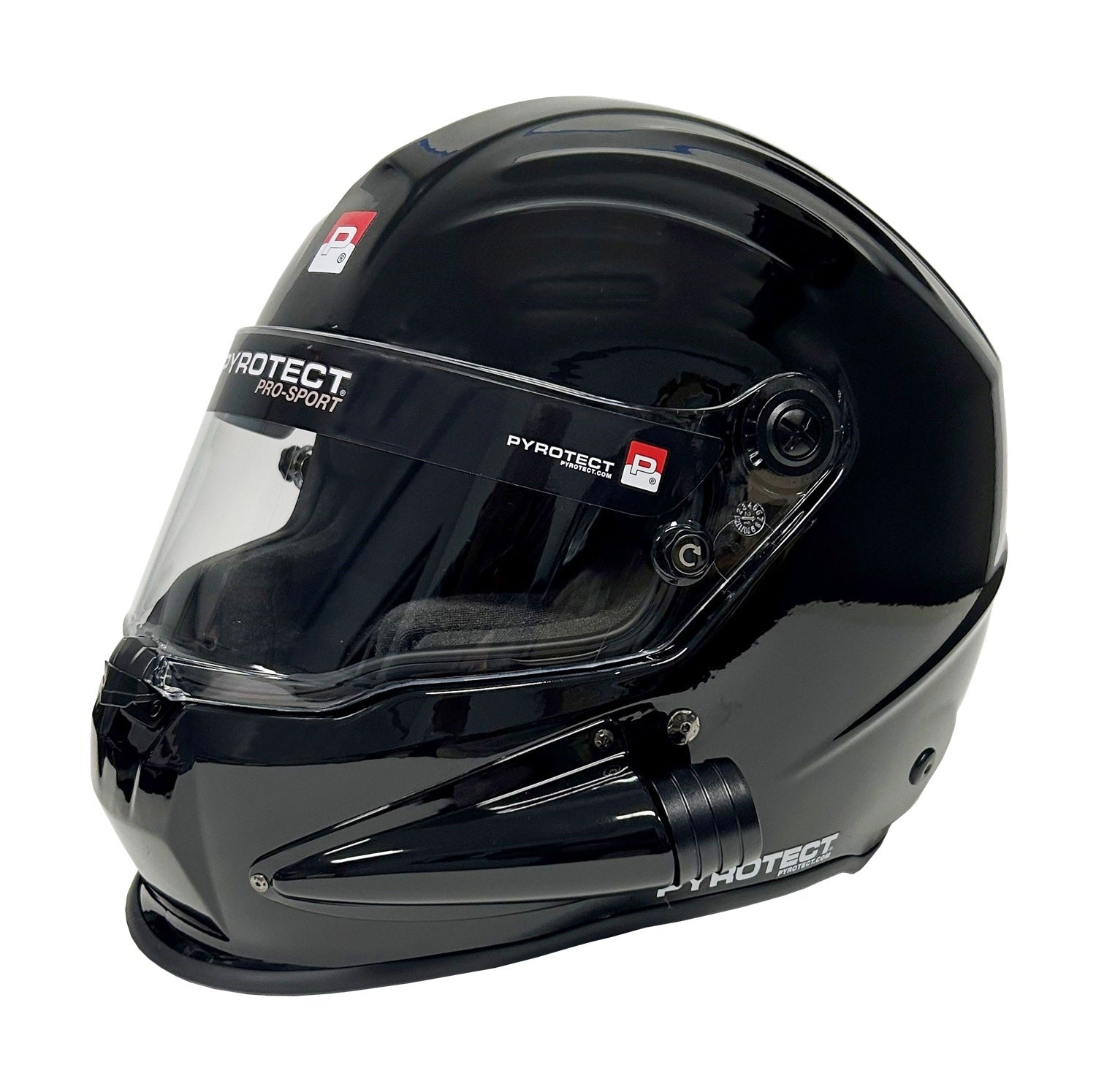 Pyrotect HB811320 Helmet Prosport Medium Sideair Gloss Blk SA2020 Pyrotect HB811320