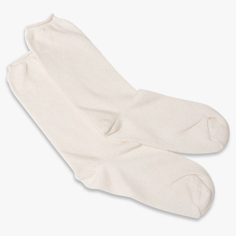 Pyrotect IS100220 Socks White Nomex Medium Sport SFI-1 Pyrotect IS100220