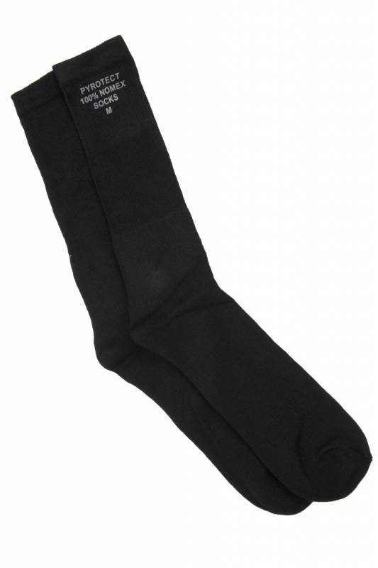 Pyrotect IS110220 Socks Black Nomex Medium Sport SFI-1 Pyrotect IS110220