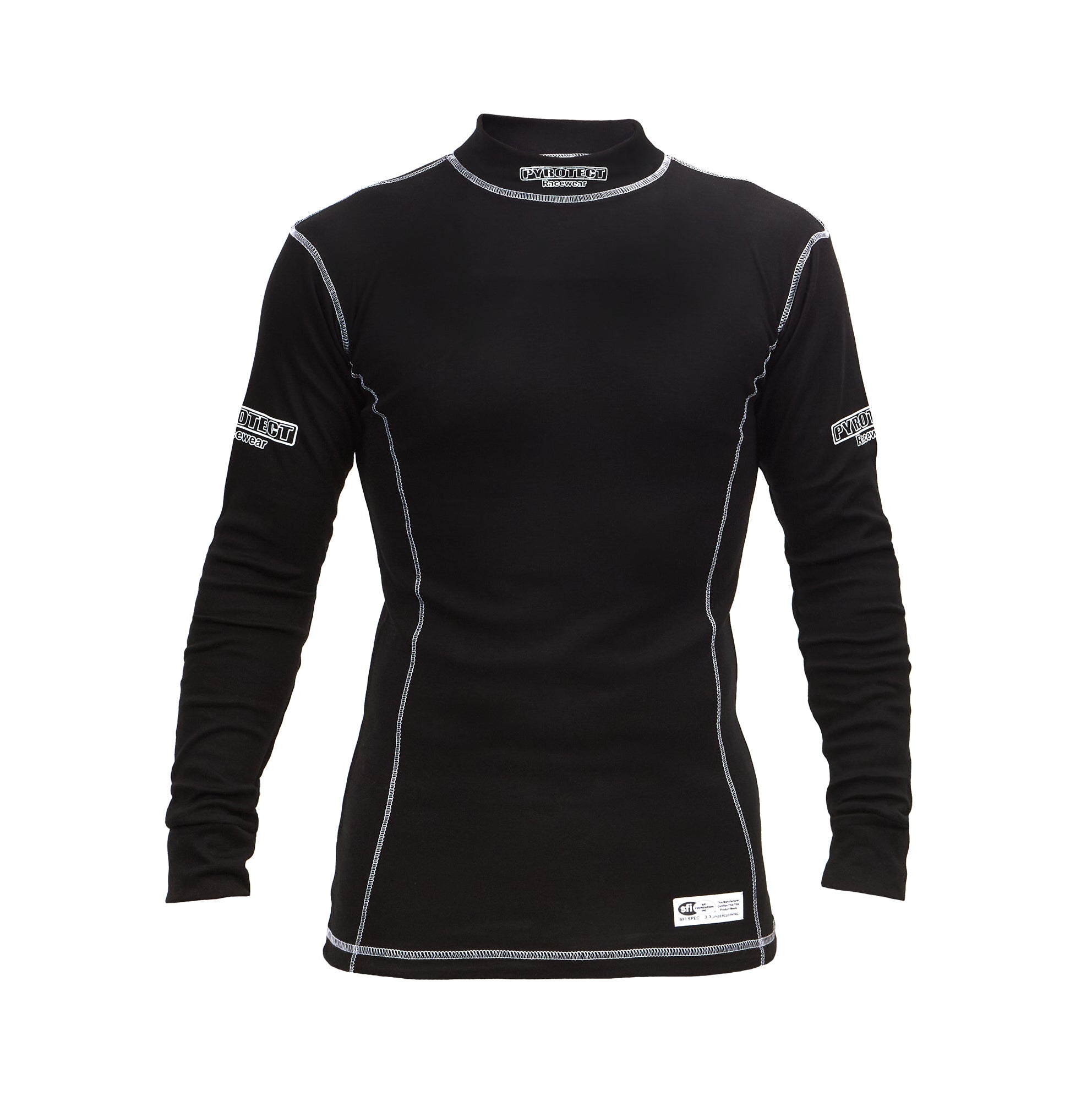 Pyrotect IT400520 Underwear Top Black X-Large SFI-1 Pyrotect IT400520