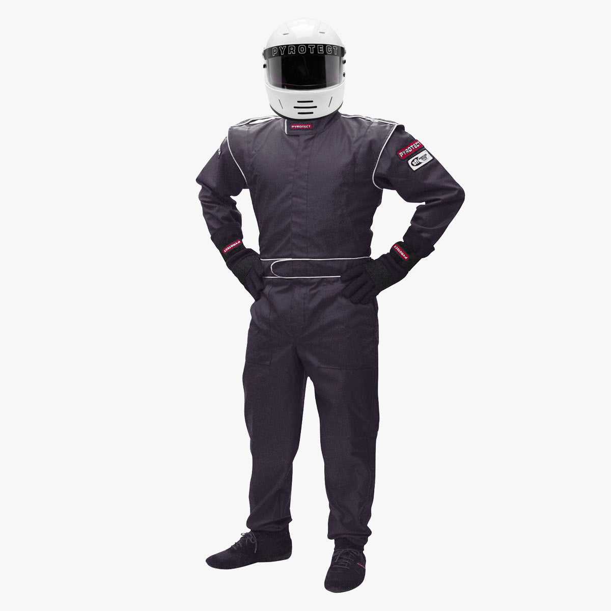 Pyrotect JS200220 Suit Junior Large Black SFI-5 Pyrotect JS200220