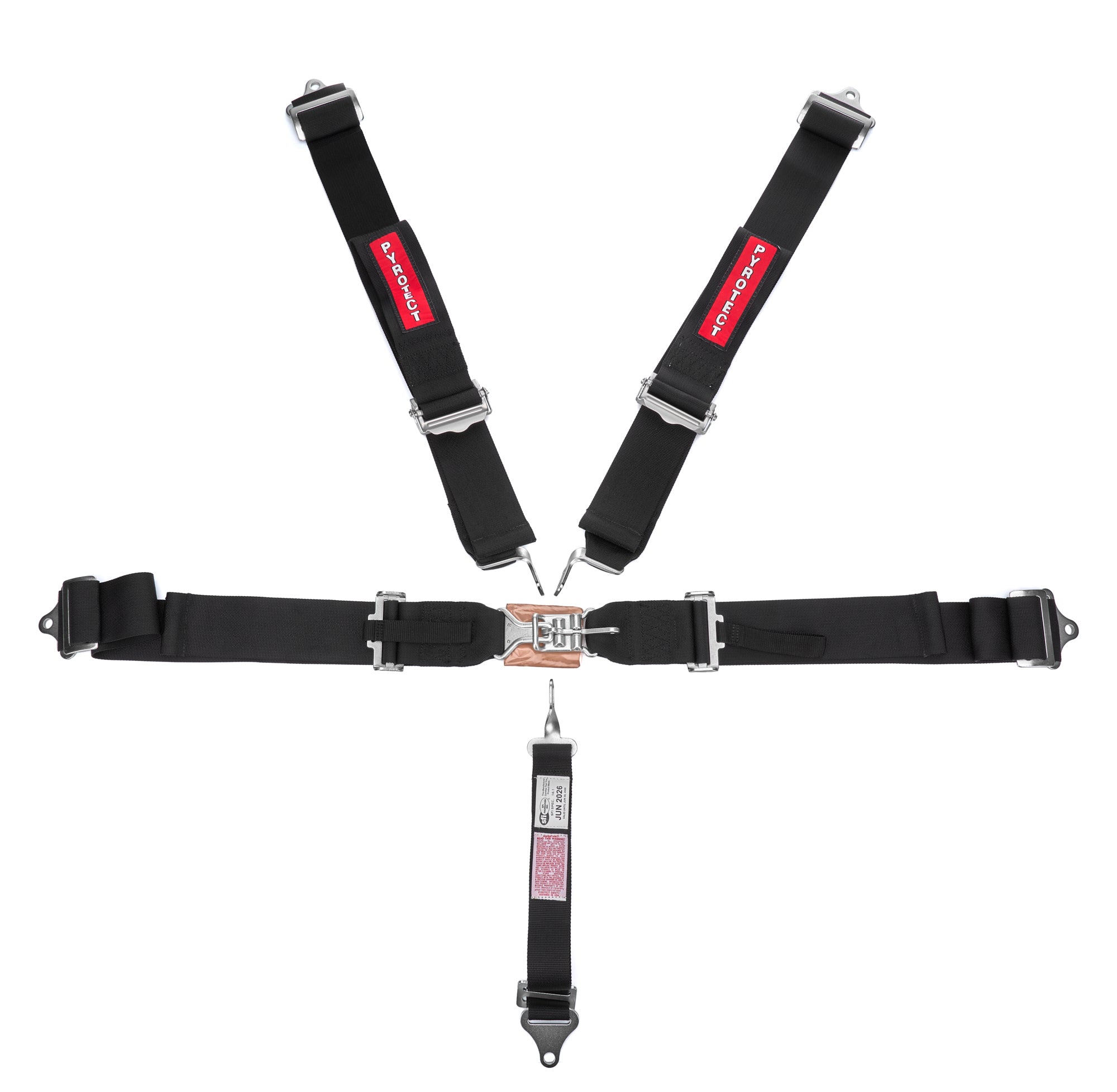 Pyrotect SB240020 Harness 5pt L/L PD 3in L/W SFI Pyrotect SB240020